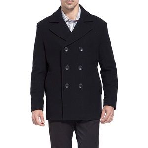 Wool Blend Peacoat